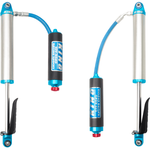 King Shocks 2019+ Chevrolet Silverado 1500 (Trail Boss) Rear 2.5 Dia Remote Res Shock w/Adj (Pair) - NP Motorsports