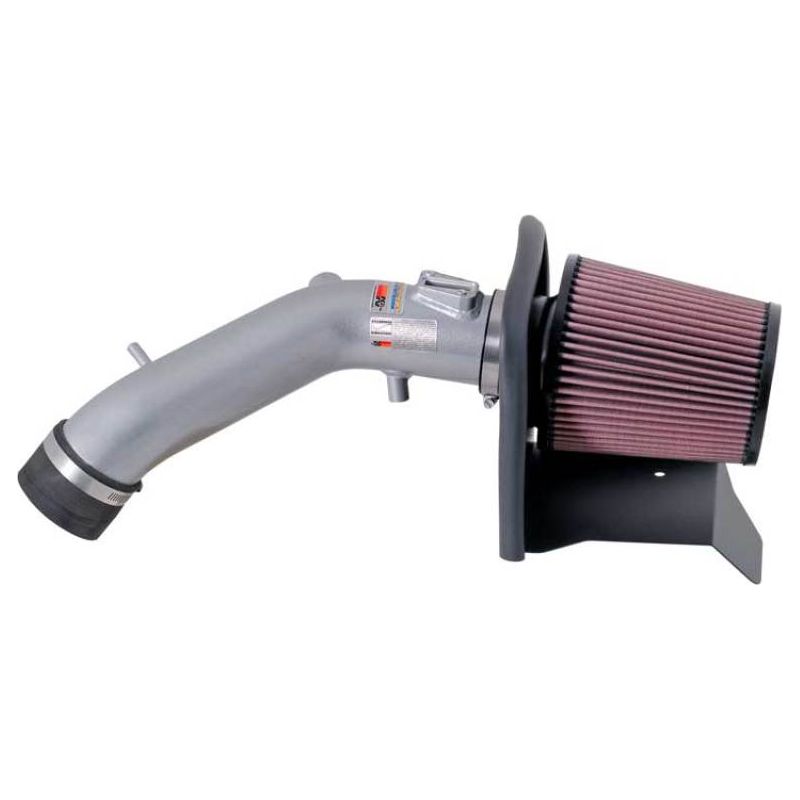 K&N 05-07 Honda Accord L4-2.4L Silver Typhoon Short Ram Intake - NP Motorsports
