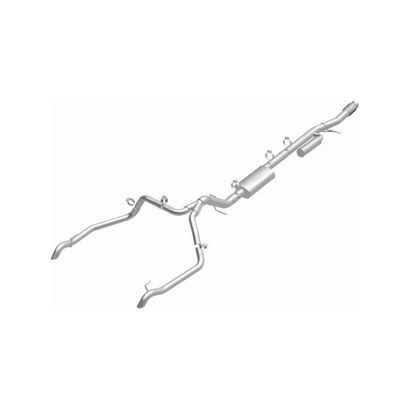 MagnaFlow 19-23 Chevy Silverado 1500 19-23 GMC Sierra 1500 Overland Cat-Back Exhaust - NP Motorsports
