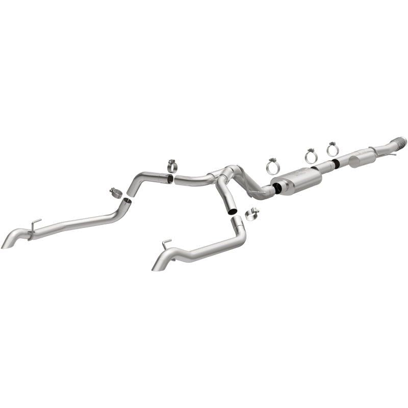 MagnaFlow 19-23 Chevy Silverado 1500 19-23 GMC Sierra 1500 Overland Cat-Back Exhaust - NP Motorsports