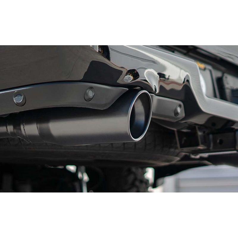 MagnaFlow 2018+ Jeep Wrangler 3.6L 409 SS Dual Split Rear Exit Black Tips Cat-Back Exhaust - NP Motorsports
