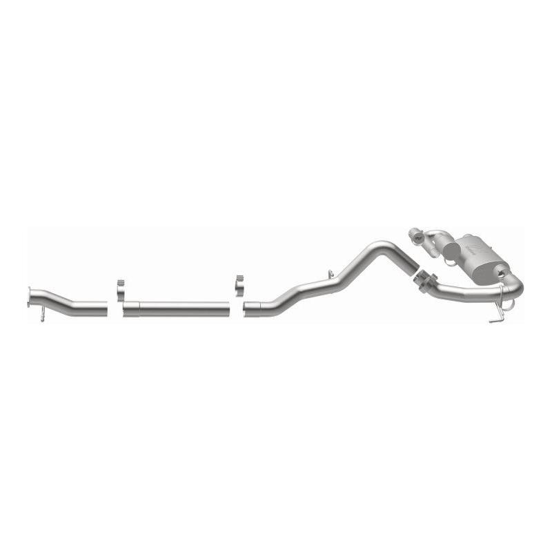 MagnaFlow 2021 Ford Bronco Overland Series Cat-Back Exhaust w/ Single Straight Driver Exit- No Tip - NP Motorsports