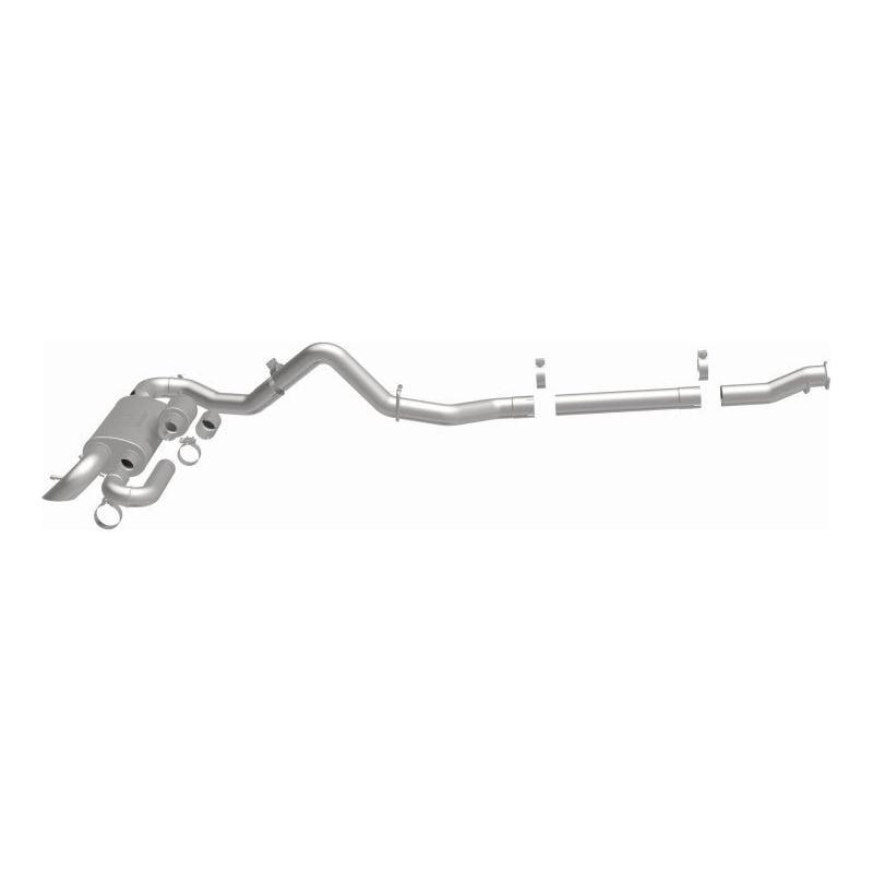 MagnaFlow 2021 Ford Bronco Overland Series Cat-Back Exhaust w/ Single Straight Driver Exit- No Tip - NP Motorsports