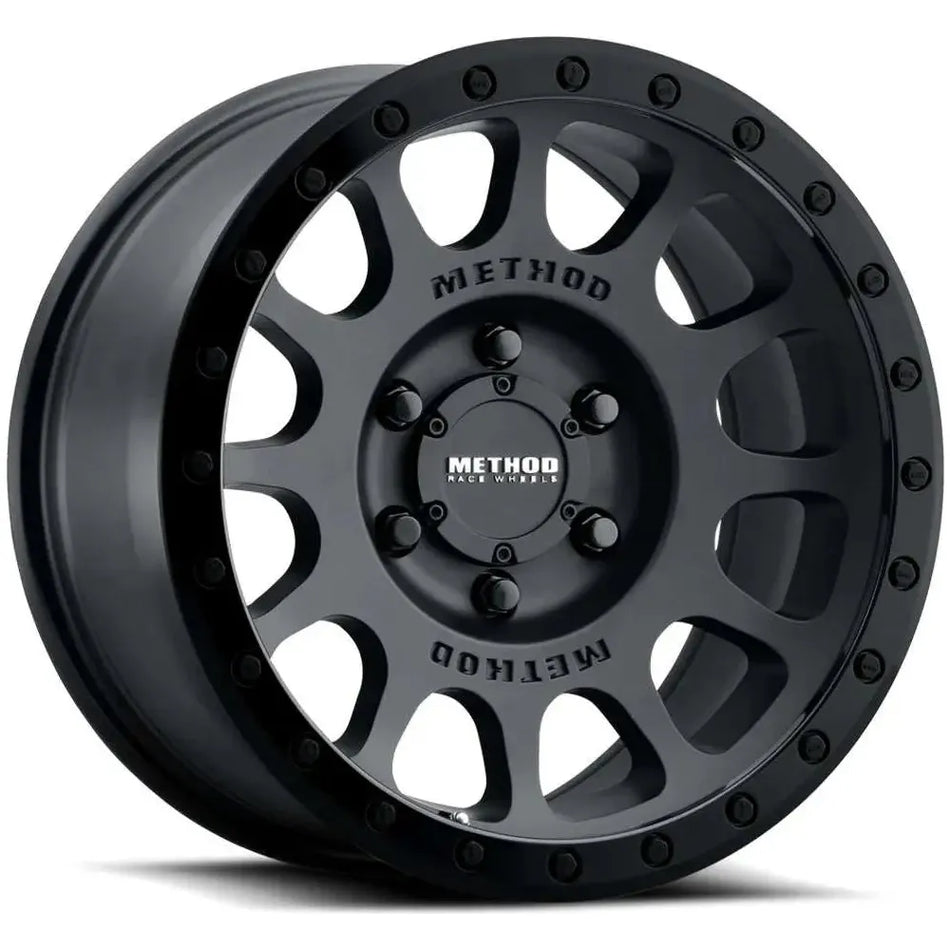 Method MR305 NV 17x8.5 +25mm Offset 6x5.5 108mm CB Double Black Wheel - NP Motorsports