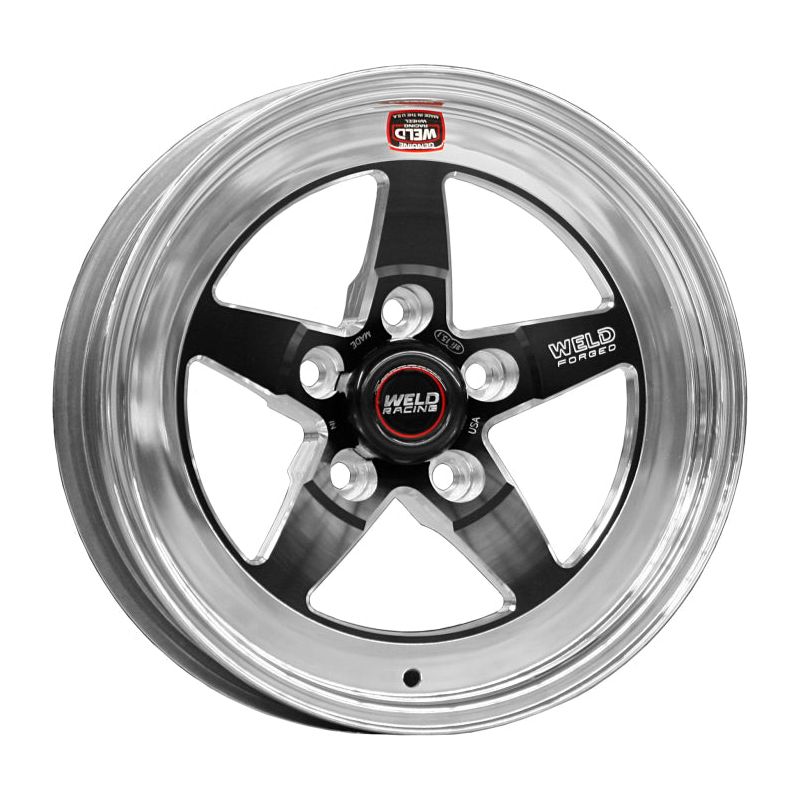 Weld S71 15x10.33 / 5x4.5 BP / 6.5in. BS Black Wheel (Medium Pad) - Non-Beadlock - NP Motorsports