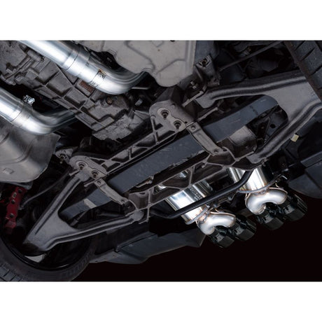 AWE Tuning C6 Chevrolet Corvette Z06/ZR1 Touring Edition Axle-back Exhaust w/ Diamond Black Tips