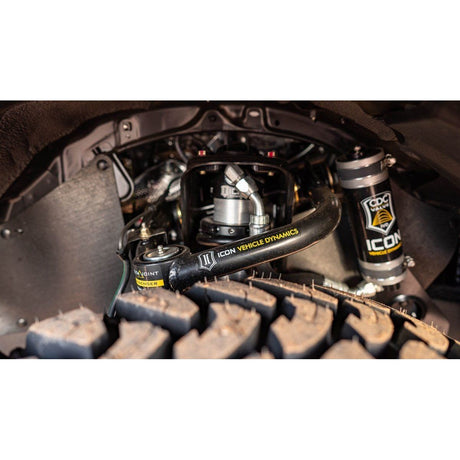 05-23 Toyota Tacoma Suspension System Icon Vehicle Dynamics Billet Delta Joint UCA (close-up)