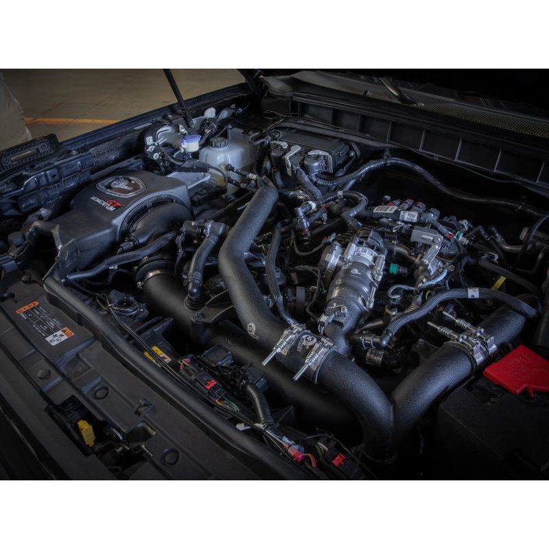aFe Momentum GT Cold Air Intake System w/ Pro DRY S Filter Ford Bronco 2021 V6-2.7L (tt)