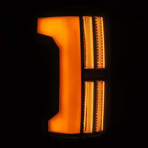 AlphaRex NOVA-Series Prismatic LED Taillights Alpha-Black for Toyota Tundra 2007-2013