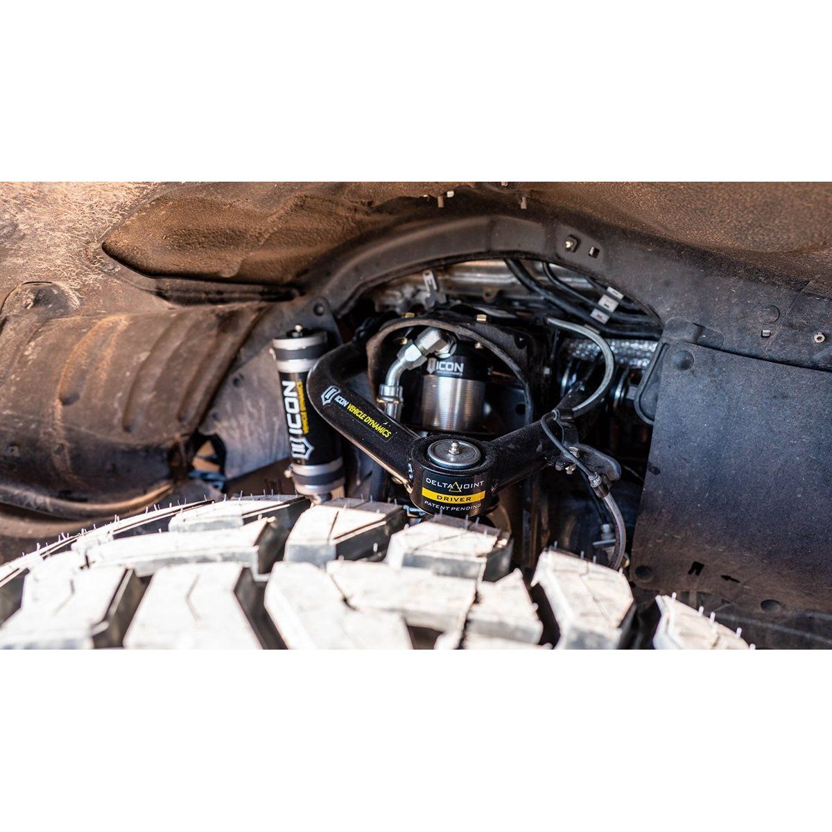 07-21 Toyota Tundra Suspension System Vehicle Dynamics Billet Delta Joint UCA display