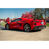 Corsa 20-23 Chevrolet Corvette C8 RWD 3in Valved Cat-Back w/AFM w/4.5in Carbon Fiber Polished Tips