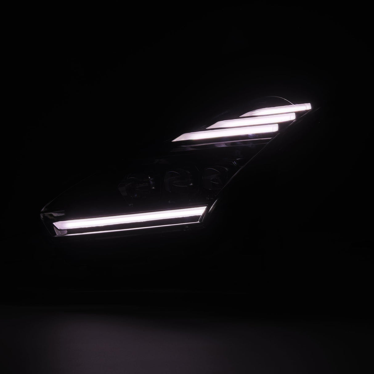 09-24 Nissan GT-R NOVA-Series LED Projector Headlights Alpha-Black | AlphaRex