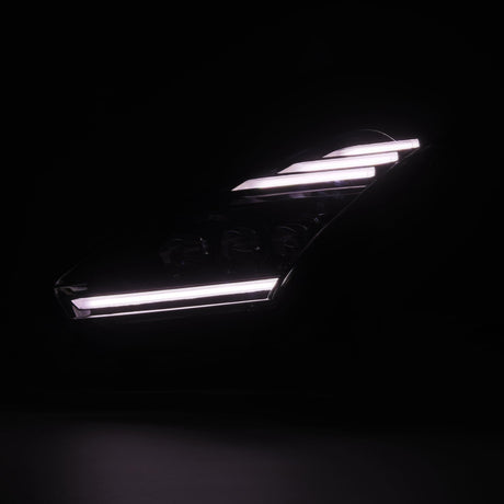 09-24 Nissan GT-R NOVA-Series LED Projector Headlights Alpha-Black | AlphaRex