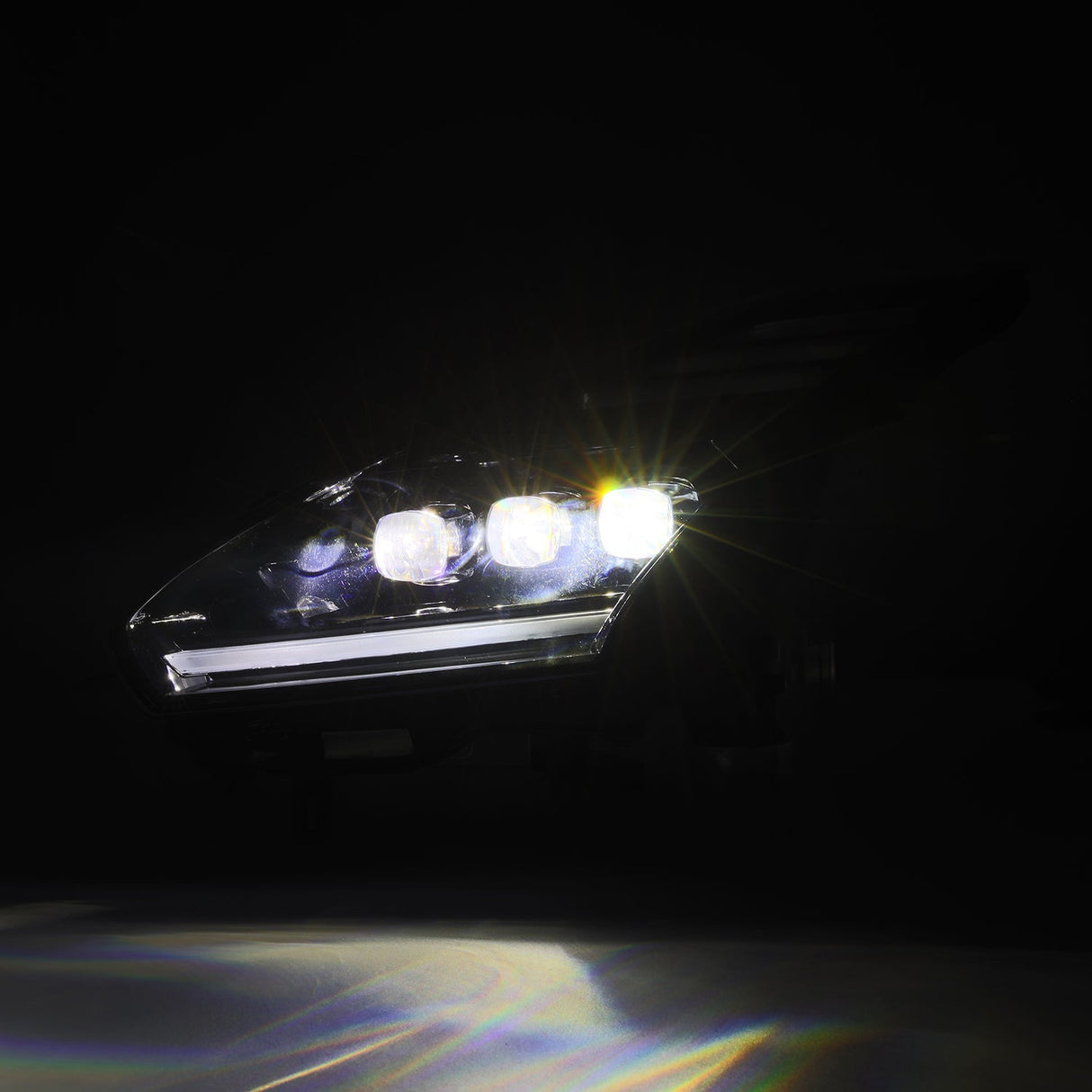 09-24 Nissan GT-R NOVA-Series LED Projector Headlights Alpha-Black | AlphaRex