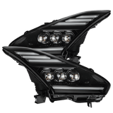 09-24 Nissan GT-R NOVA-Series LED Projector Headlights Alpha-Black | AlphaRex