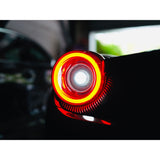 10-15 Ferrari 458 NOVA-Series Prismatic LED Tail Lights - Smoke | AlphaRex