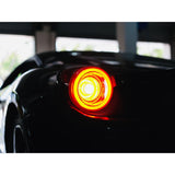 10-15 Ferrari 458 NOVA-Series Prismatic LED Tail Lights - Smoke | AlphaRex