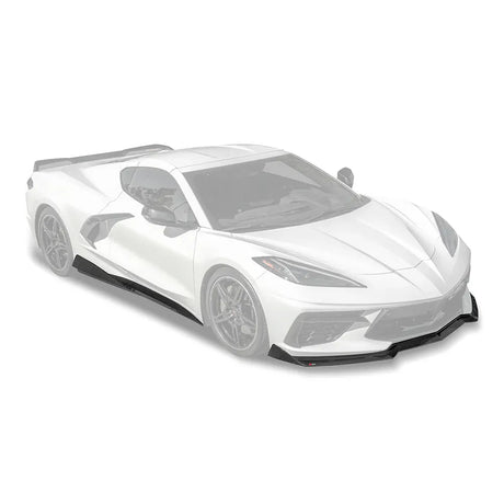 2020-2026 Chevrolet C8 Corvette - 5VM FRONT SPLITTER (2-PIECE VERSION) & SIDE SKIRTS