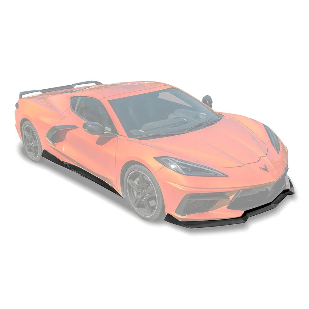 2020-2026 Chevrolet C8 Corvette - 5VM FRONT SPLITTER (2-PIECE VERSION) & SIDE SKIRTS