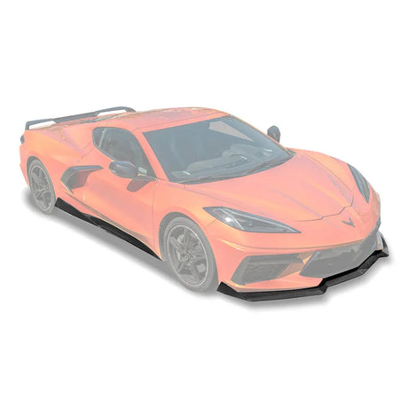 2020-2026 Chevrolet C8 Corvette - 5VM FRONT SPLITTER (2-PIECE VERSION) & SIDE SKIRTS