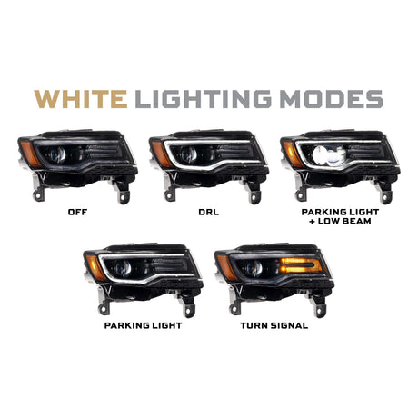 2014-2022 Jeep Grand Cherokee - Morimoto XB LED Headlights (Gen 2)
