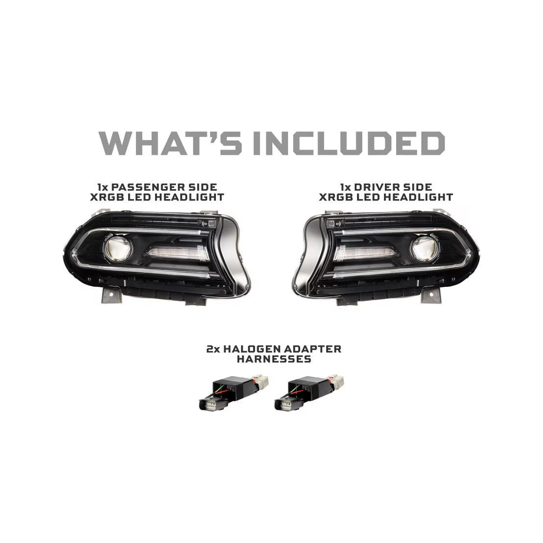 Morimoto Dodge Charger (15-23) XRGB LED Headlights