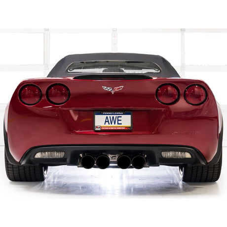AWE Tuning 09-13 Chevrolet Corvette 6.2L Touring Edition Axle-back Exhaust w/ Diamond Black Tips