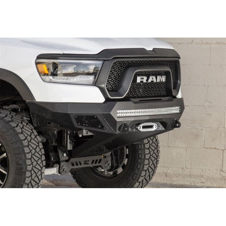 Addictive Desert Designs 2019 Ram Rebel 1500 Stealth Fighter Fr Bumper w/Winch&Parking Sensor Mounts