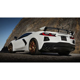 Borla 20-23 Chevy Corvette 6.2L V8 AT w/o NPP 3in ATAK Catback Exhaust - Black Chrome Tips