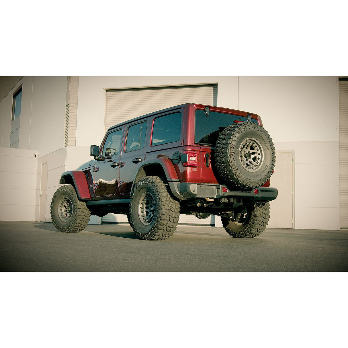 Borla 2021-2026 Jeep Wrangler Rubicon 392 Cat-Back Exhaust System ATAK Borla Part - Coated Black