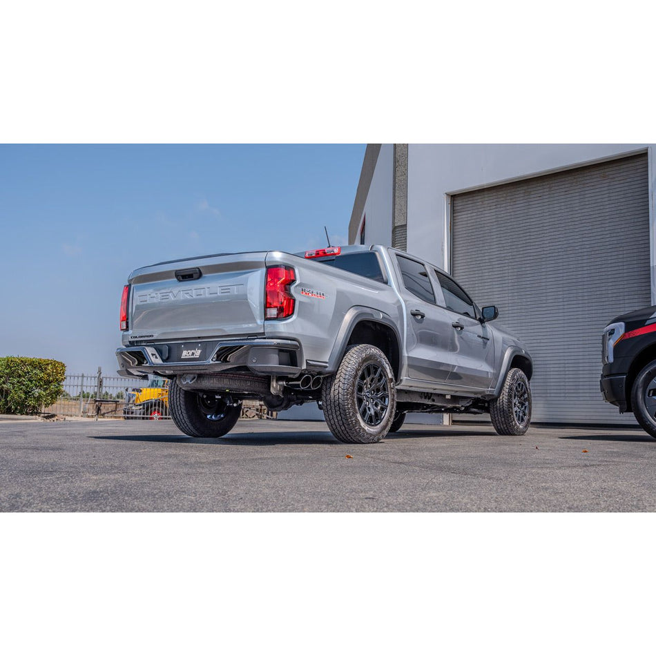 Borla 23-24 Chevrolet Colorado / 23-24 GMC Canyon S-Type Catback Exhaust w/Black Chrome Tips