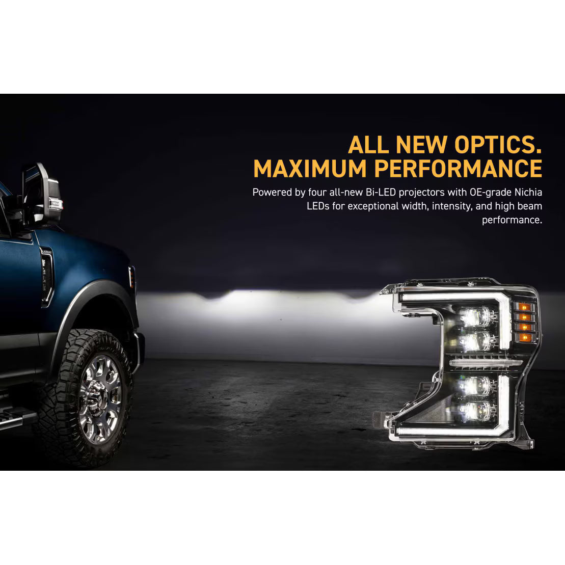 Morimoto 2020-2022 Ford Super Duty XB Evo Hybrid LED Headlights