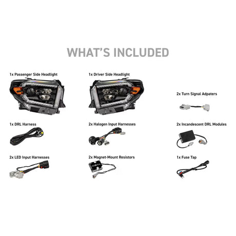 2014-2021 Toyota Tundra - Morimoto XB Evo Hybrid Headlights