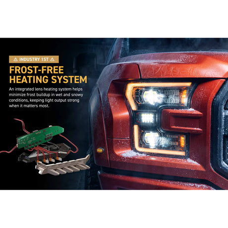 Morimoto XB Evo Headlights: 2015-2017 Ford F-150 / 2017-2020 Raptor (Set)