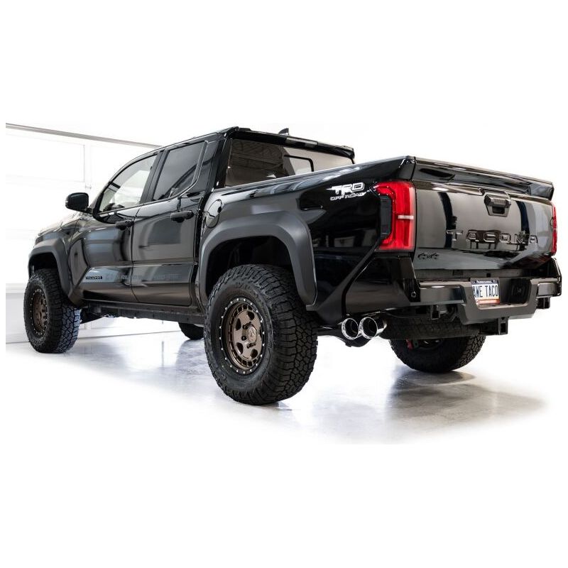 AWE Exhaust for 4th Gen Toyota Tacoma Dual Chrome Silver Tips