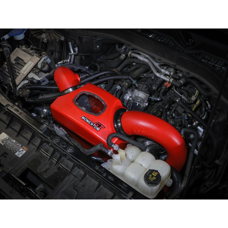 aFe Momentum GT Red Pro Dry S Cold Air Intake System 20-23 Ford Explorer ST V6-3.0L TT