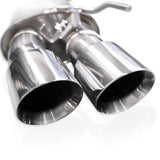 Stainless Works 2024 Mustang GT Catback Quad Tips Redline Sound X-Pipe Factory Connect Exhaust