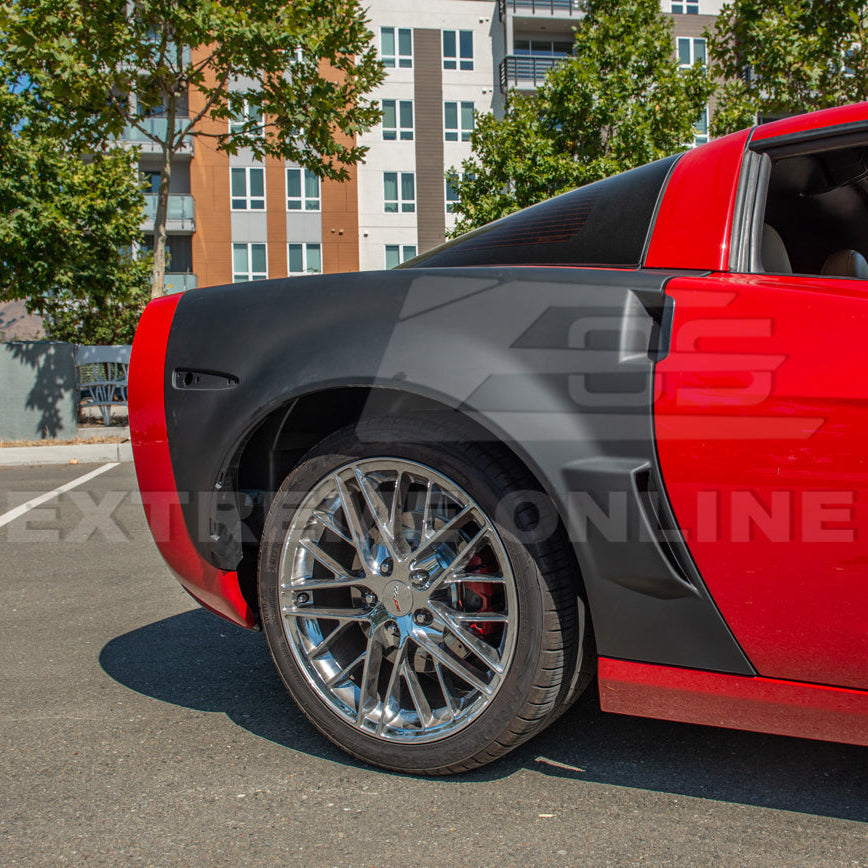 Chevrolet Corvette C6 ZR1 Widebody Conversion Rear Side Fenders