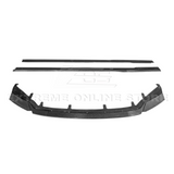 2021+ Lexus IS - Carbon Fiber Novel Style Front Lip Splitter & Side Skirts