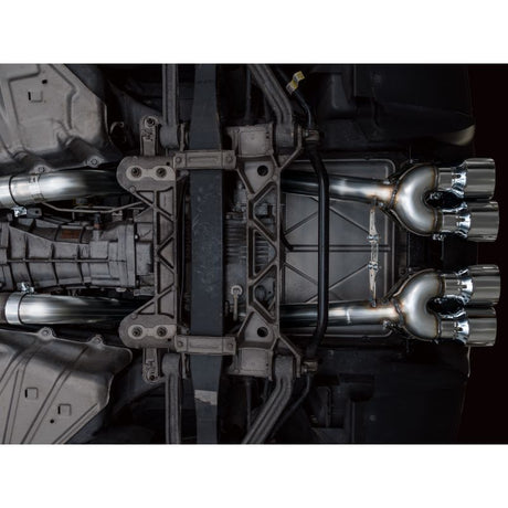 AWE Tuning C6 Chevrolet Corvette Z06/ZR1 Track Edition Axle-back Exhaust w/ Chrome Silver Tips