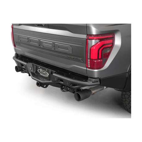Corner angle Race Series Dovetail Rear Bumper for the 2021-2024 Ford F-150 Raptor