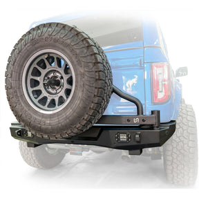 2021+ Ford Bronco Swing - Out Tire Carrier with Lights - Turn Offroad