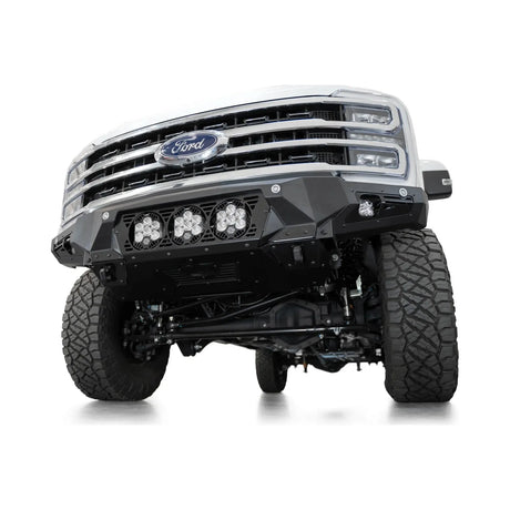 Addictive Desert Designs 2023+ Ford F-250/F-350 Bomber Front Bumper (w/ 3 Baja Designs LP6 Mounts)