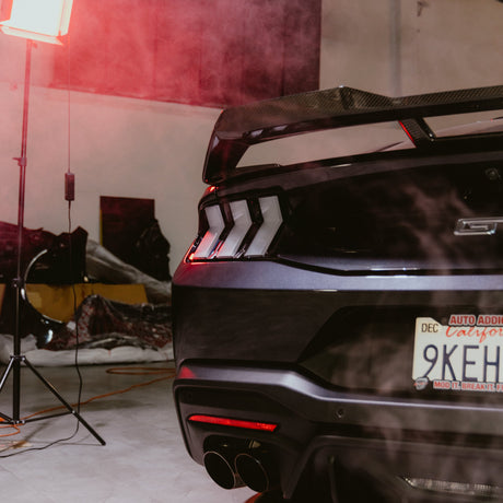 2024+ Ford Mustang S650 Euro Style Taillights Amber Turn Signal Sequential