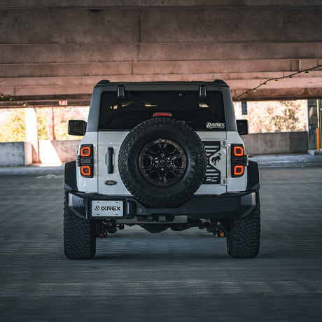 21-24 Ford Bronco NOVA-Series Prismatic LED Tail Lights Alpha-Black | AlphaRex