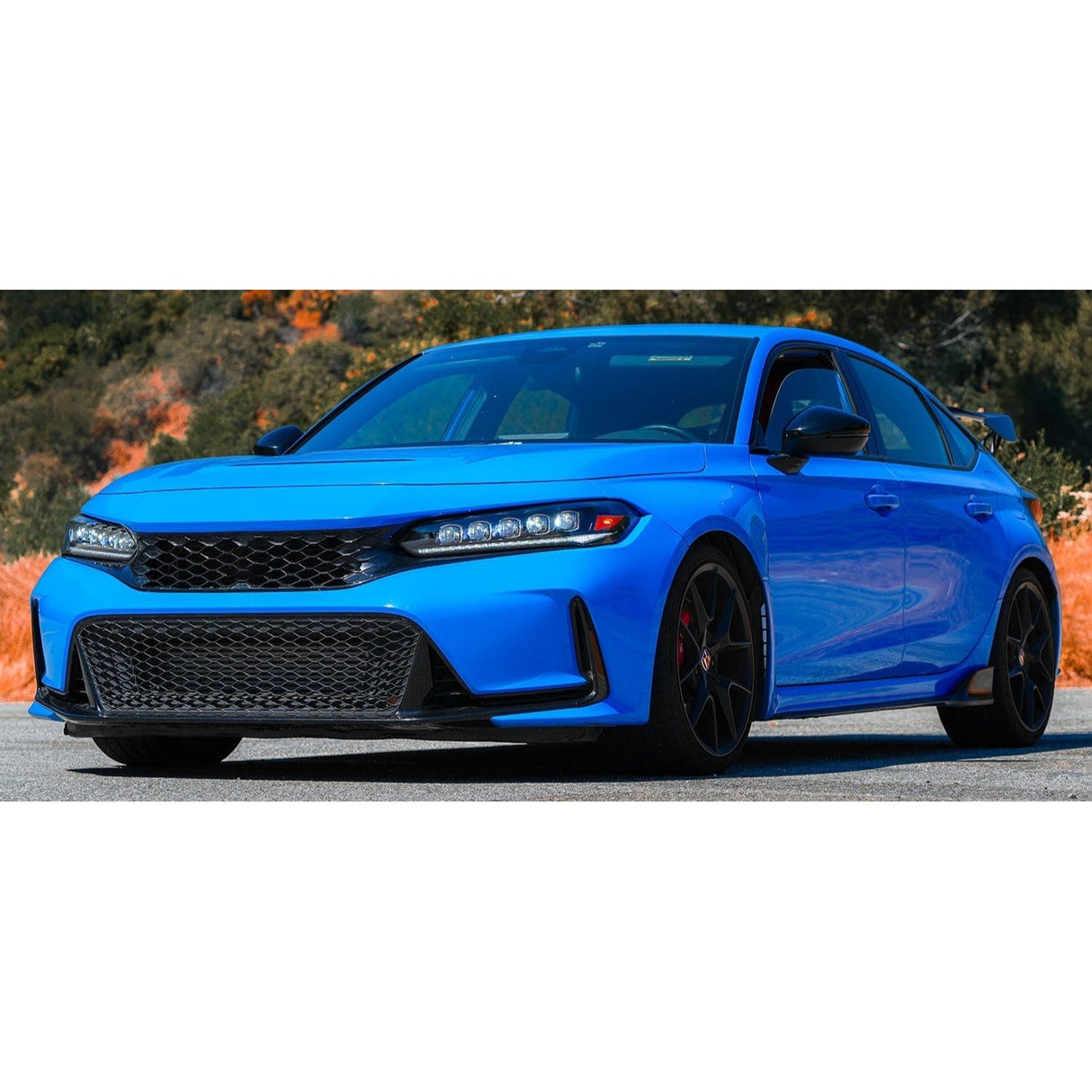 22-25 Honda Civic NOVA-Series LED Projector Headlights Black | AlphaRex