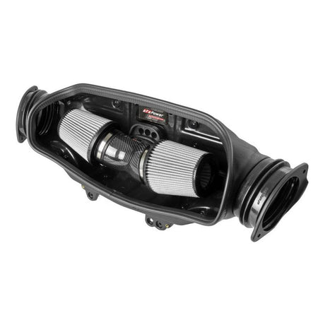 aFe 2020+ Corvette C8 Track Series Carbon Fiber Cold Air Intake System With Pro DRY S Filters