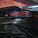 23-25 Nissan Z Quad-Loop Style NOVA-Series Prismatic LED Tail Lights Alpha-Black | AlphaRex