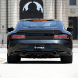 23-25 Nissan Z Quad-Loop Style NOVA-Series Prismatic LED Tail Lights Alpha-Black | AlphaRex