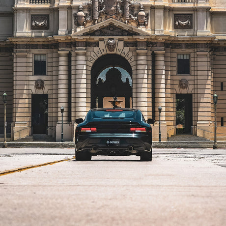 23-25 Nissan Z Quad-Loop Style NOVA-Series Prismatic LED Tail Lights Alpha-Black | AlphaRex